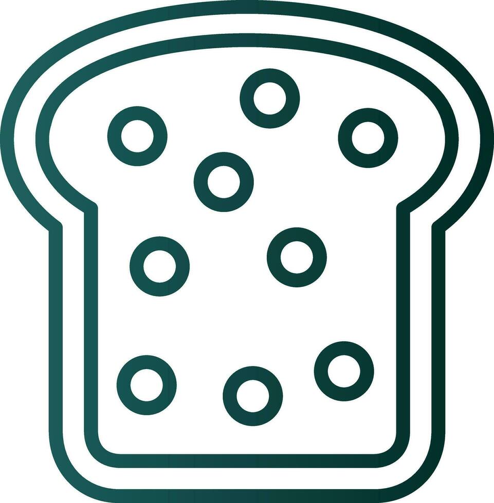 Bread Vector Icon Design