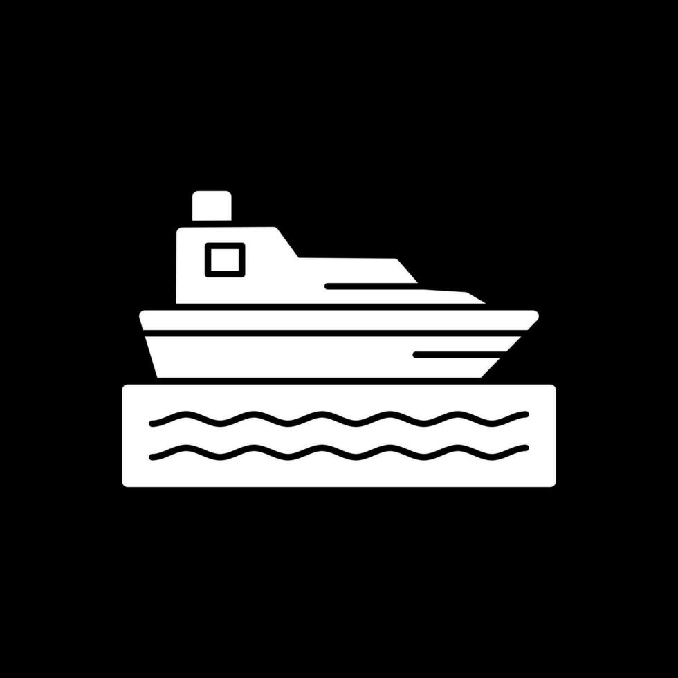 Boat Vector Icon Design