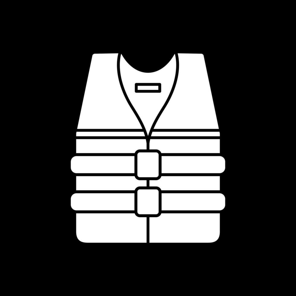 Life jacket Vector Icon Design