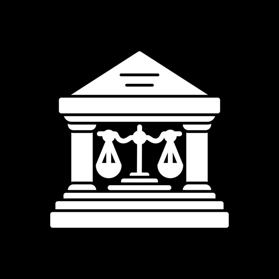 Supreme court Vector Icon Design