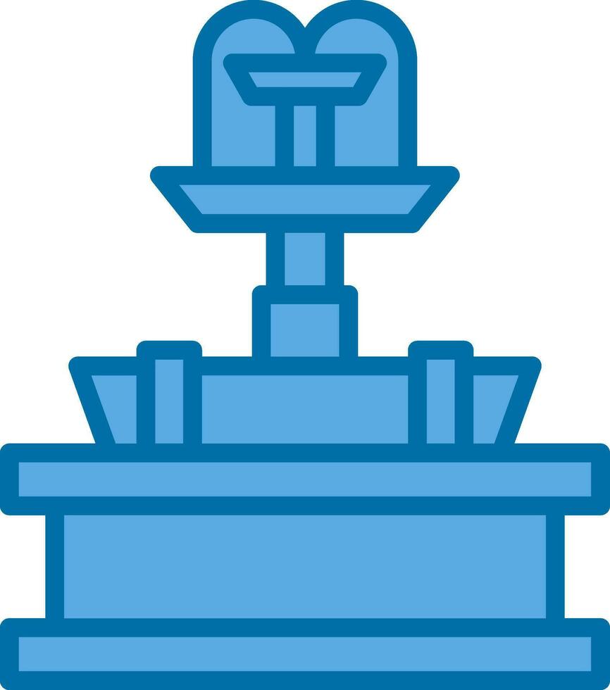 Fountain Vector Icon Design