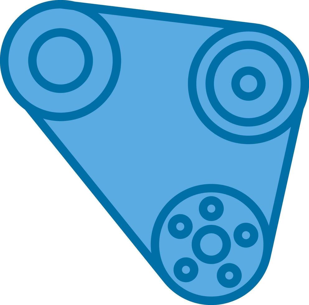 Timing belt Vector Icon Design