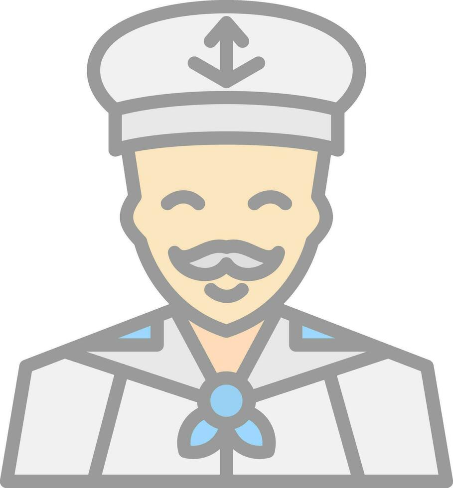 Sailor Vector Icon Design