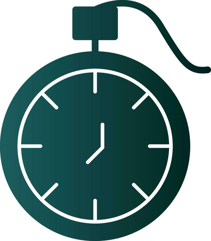 Pocket watch Vector Icon Design