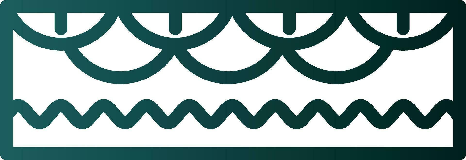 Lace Vector Icon Design