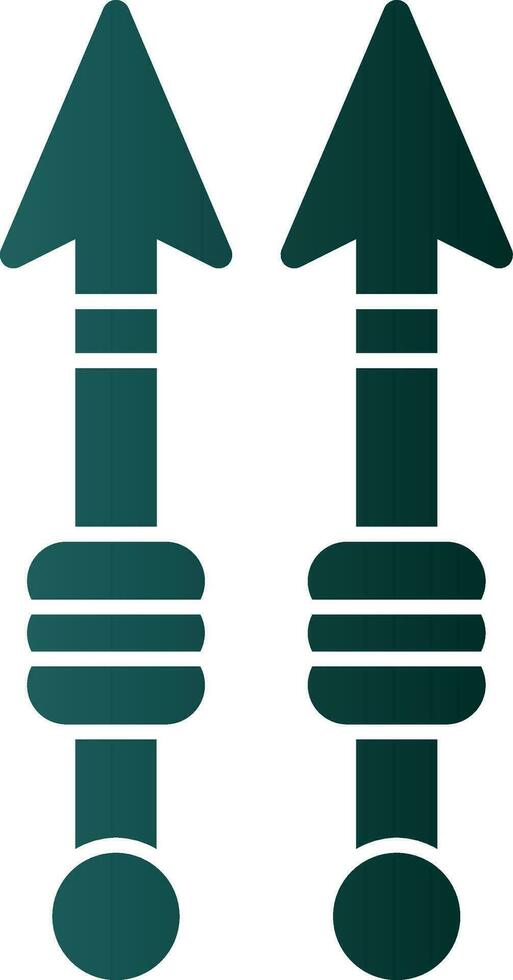Harpoon Vector Icon Design