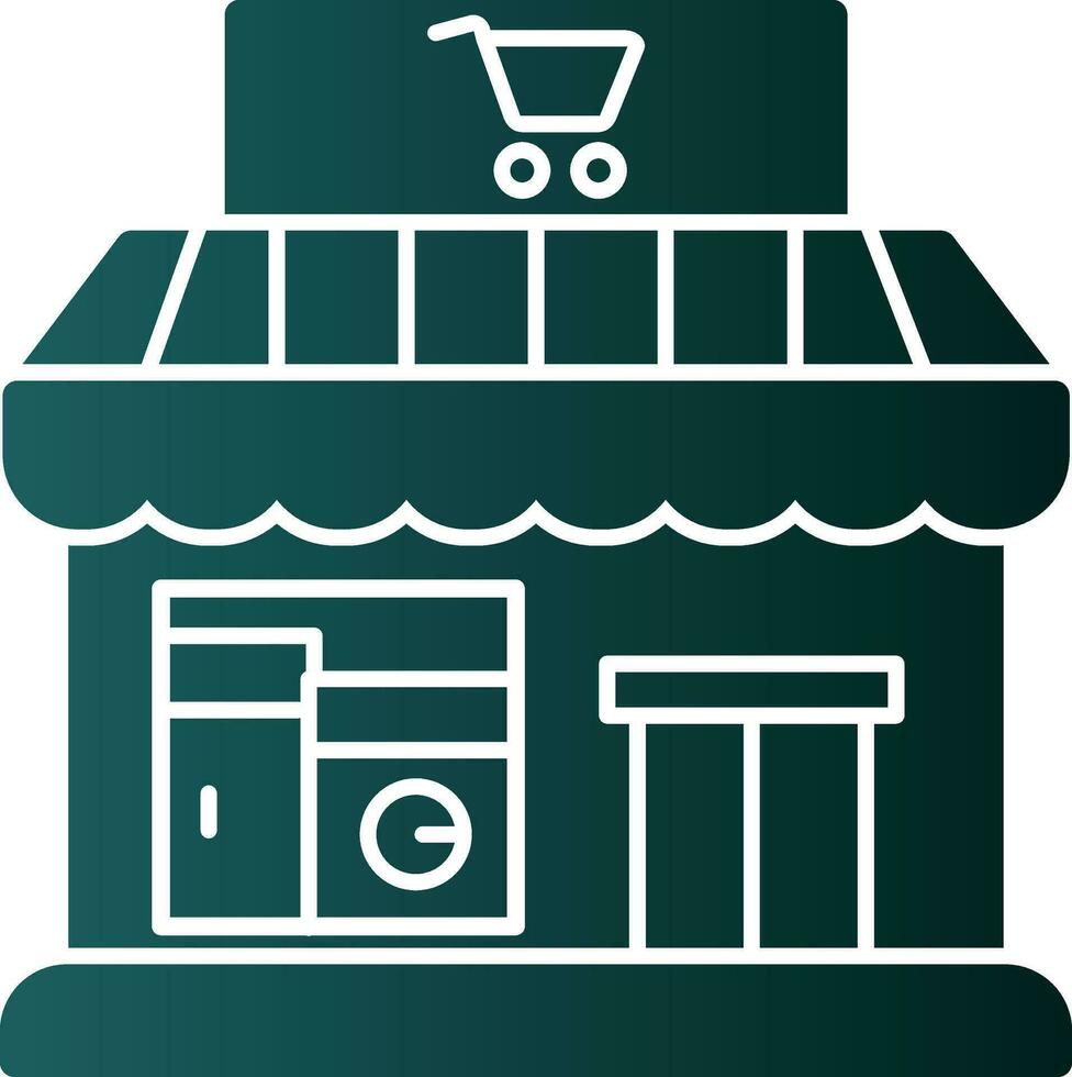 Electronics shop Vector Icon Design