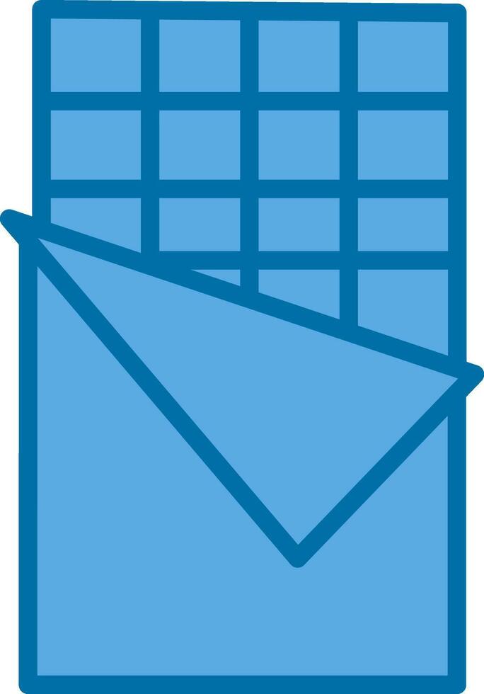 Chocolate bar Vector Icon Design