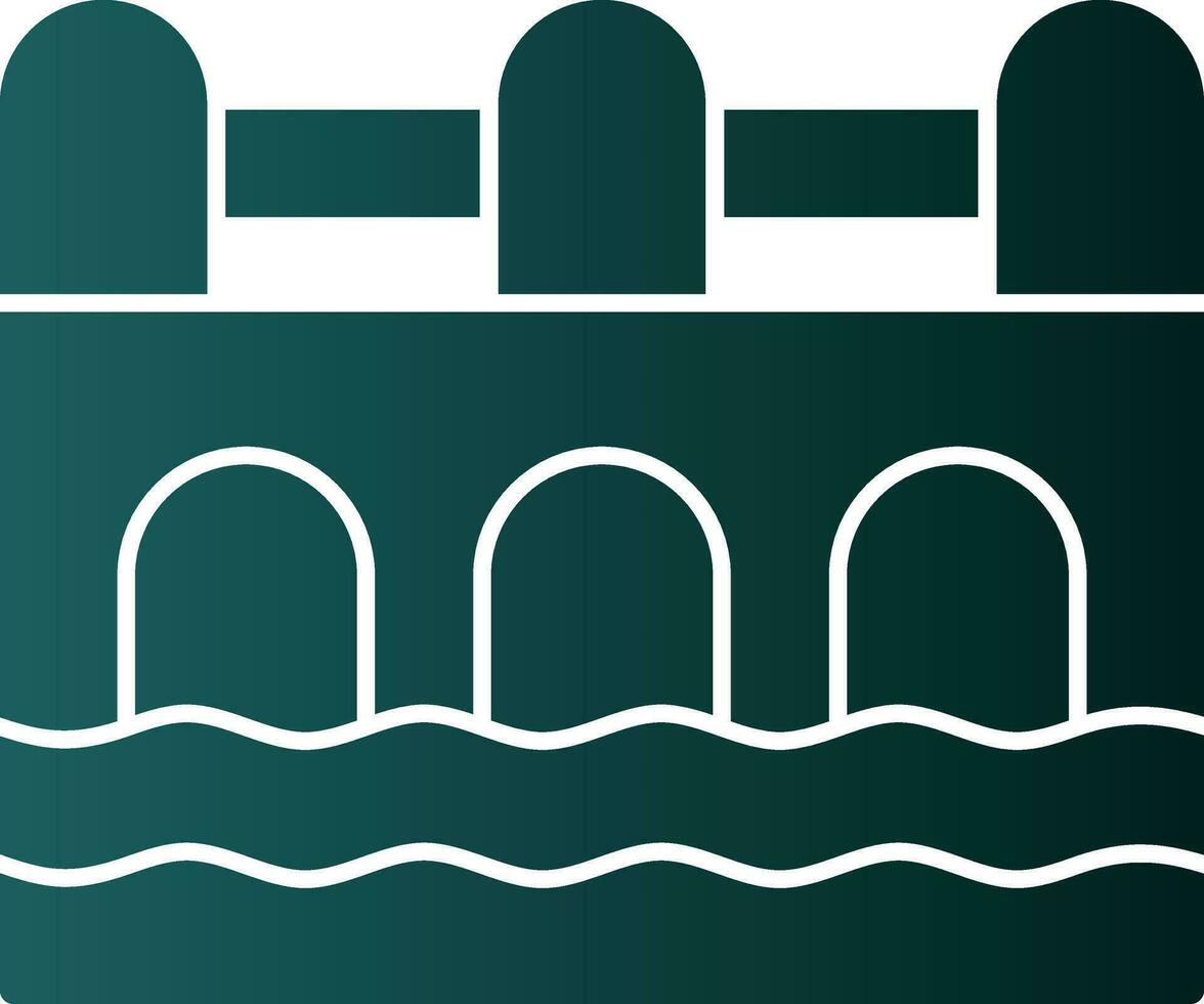 Canal Vector Icon Design