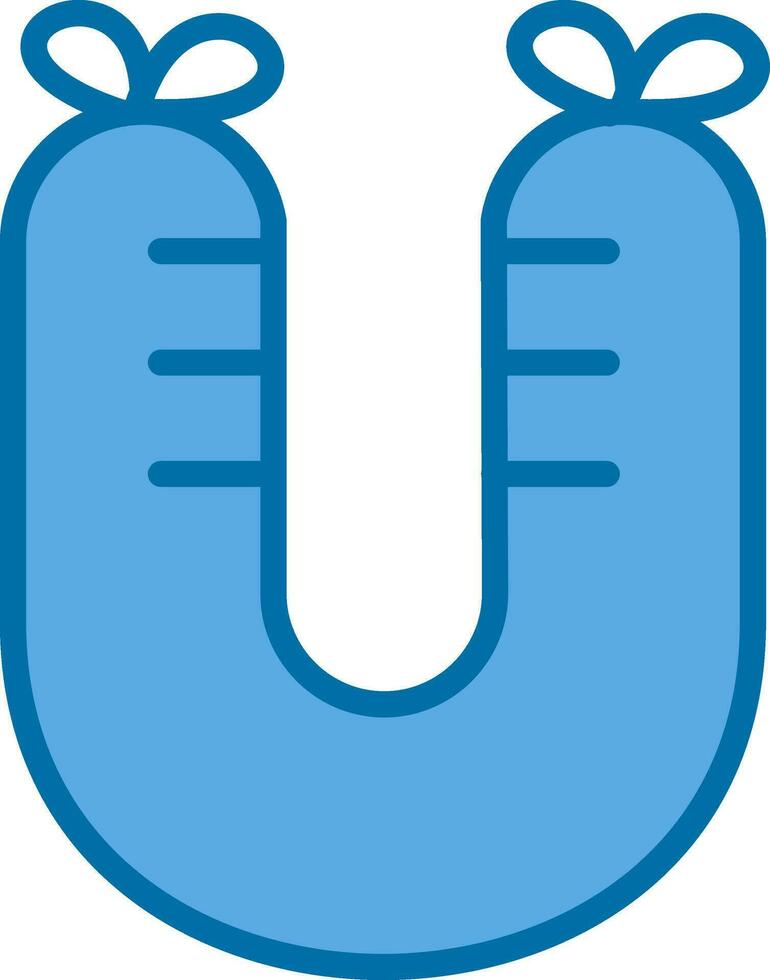 Rookworst Vector Icon Design