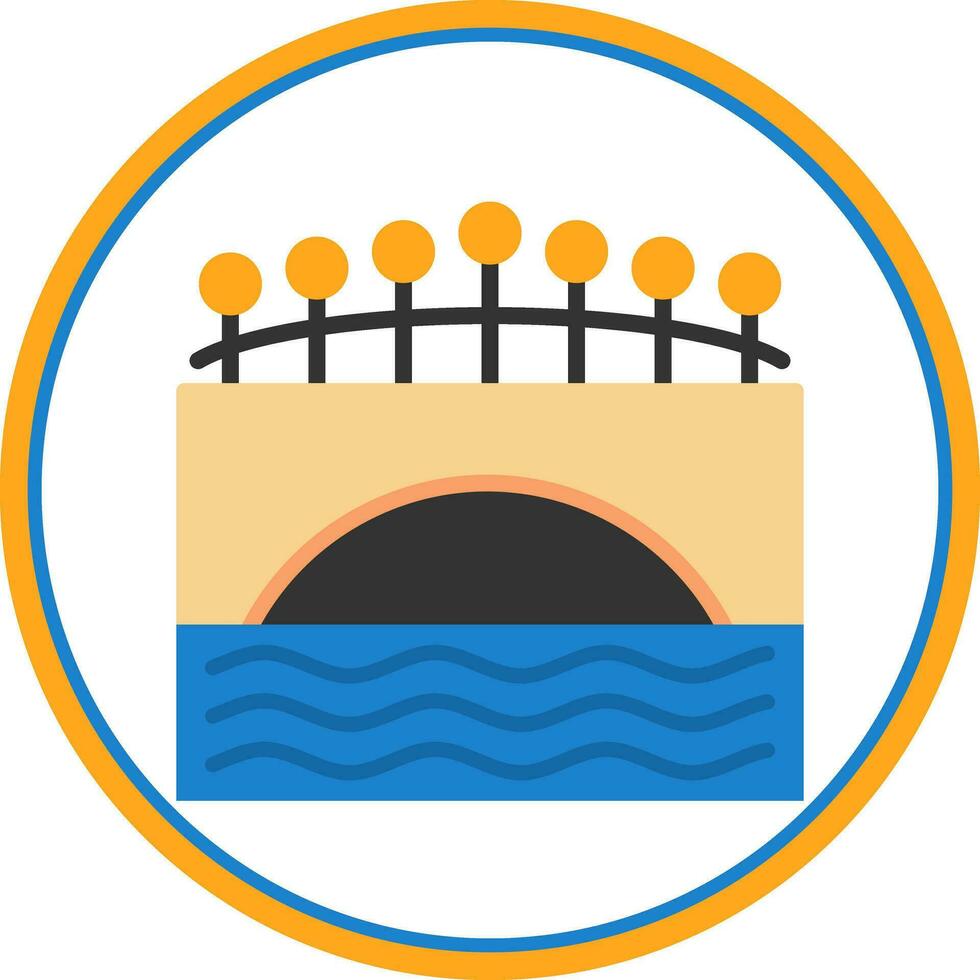 Canal Vector Icon Design