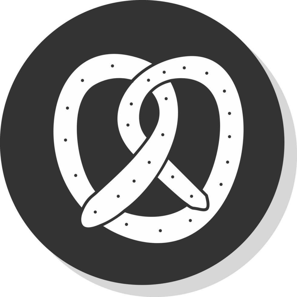 Pretzel Vector Icon Design