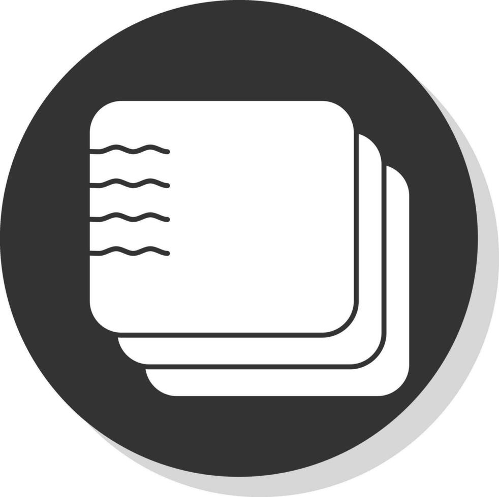 Towel Vector Icon Design