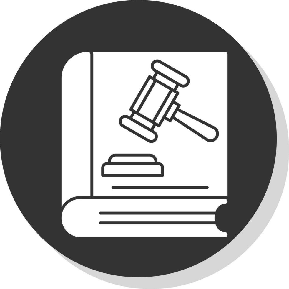 Law book Vector Icon Design