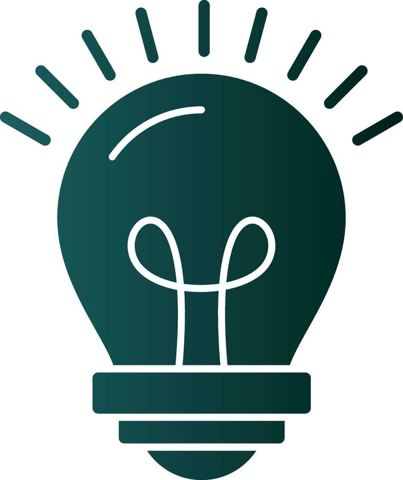Lamp Vector Icon Design