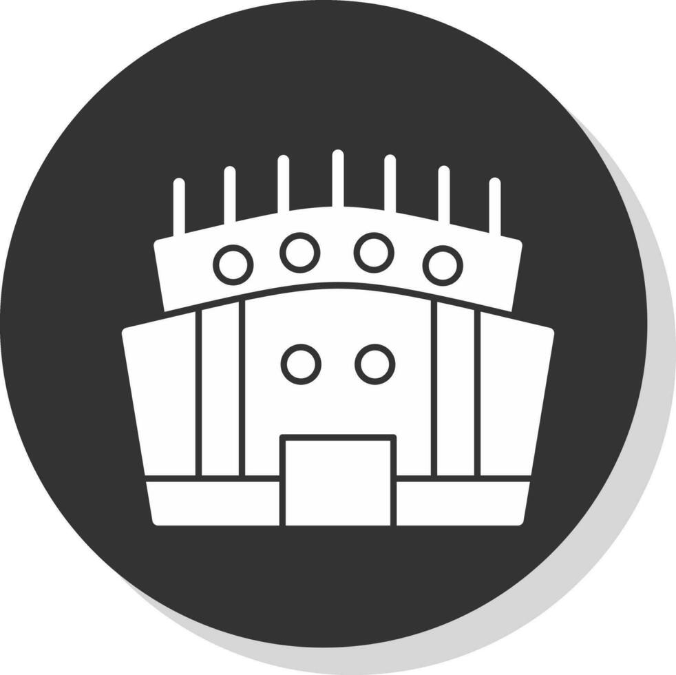 diseño de icono de vector de estadio