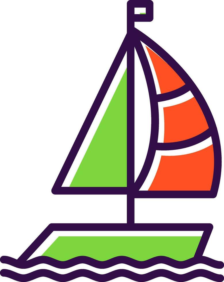 Boat Vector Icon Design
