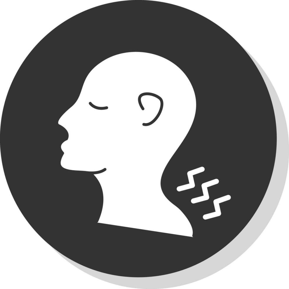 Neck Vector Icon Design