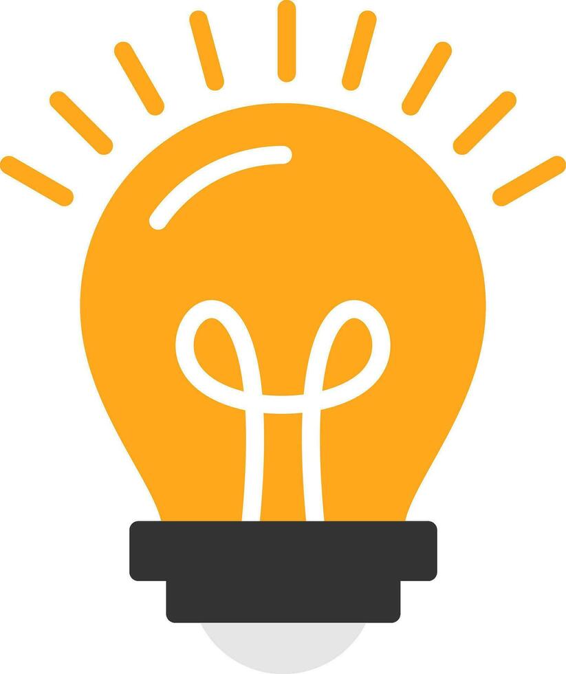 Lamp Vector Icon Design