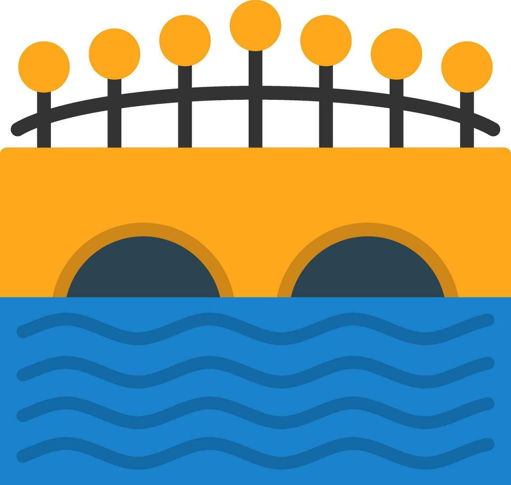 Canal Vector Icon Design