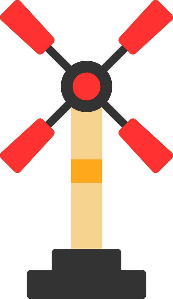 Windmill Vector Icon Design