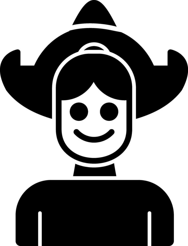 Dutch woman Vector Icon Design