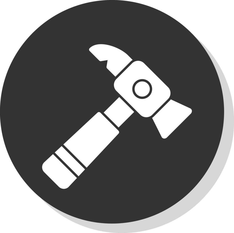 Inverse hammer Vector Icon Design