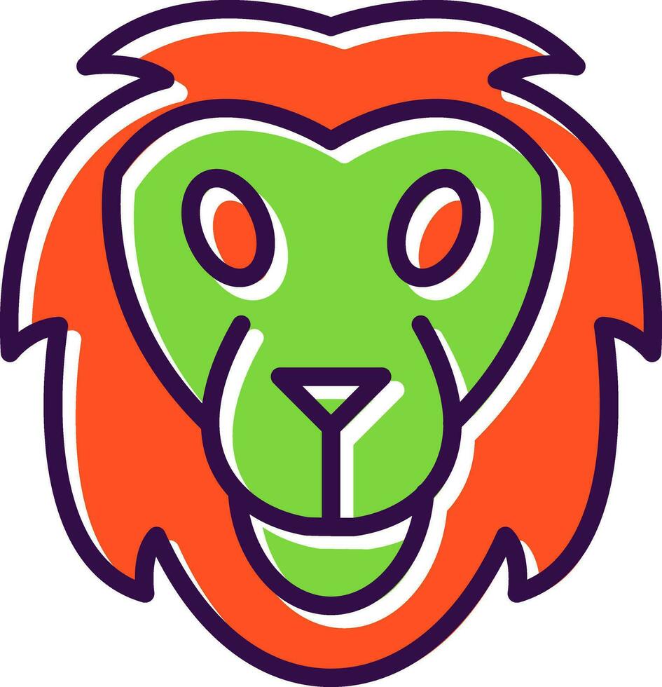 Lion Vector Icon Design