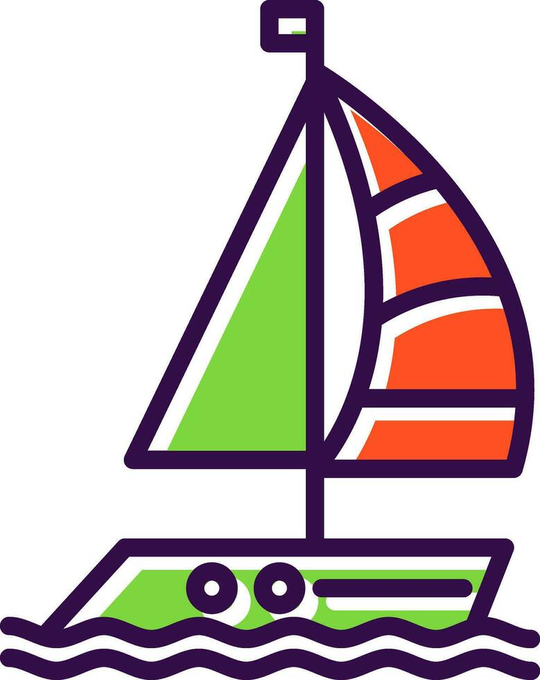 Boat Vector Icon Design
