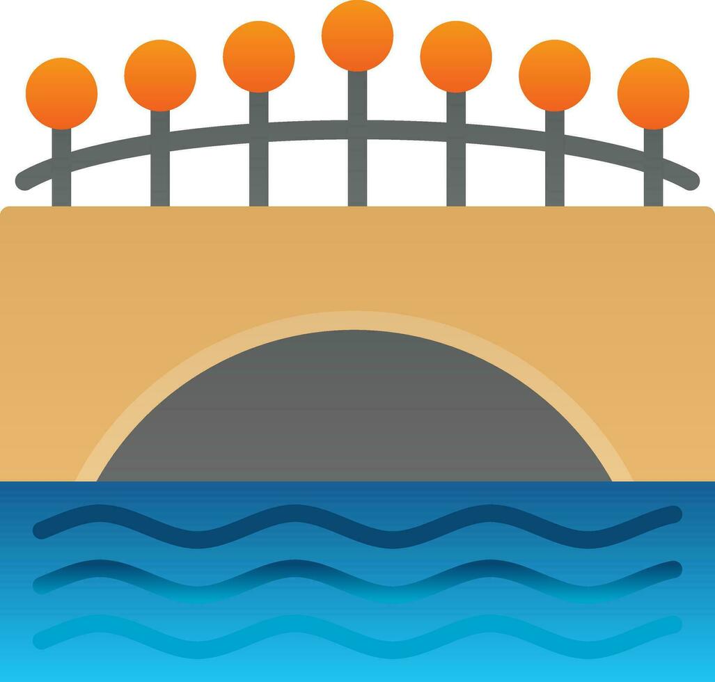 Canal Vector Icon Design