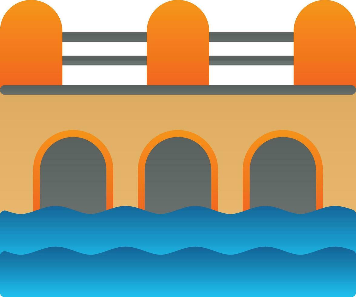 Canal Vector Icon Design