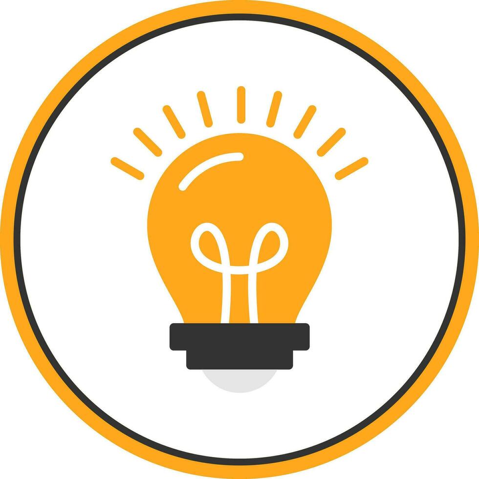 Lamp Vector Icon Design