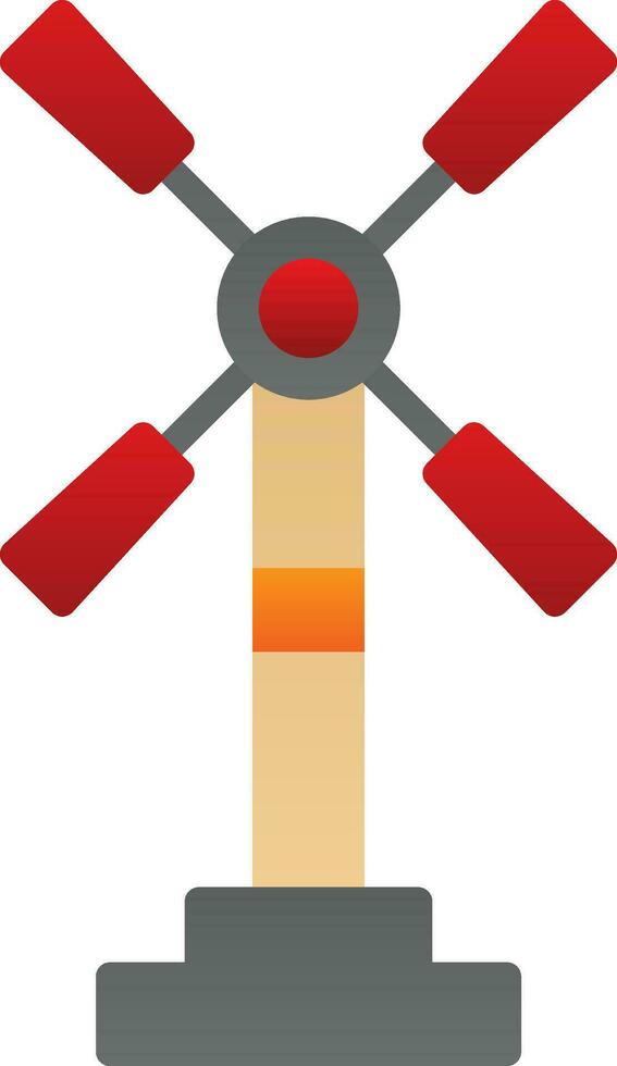 Windmill Vector Icon Design
