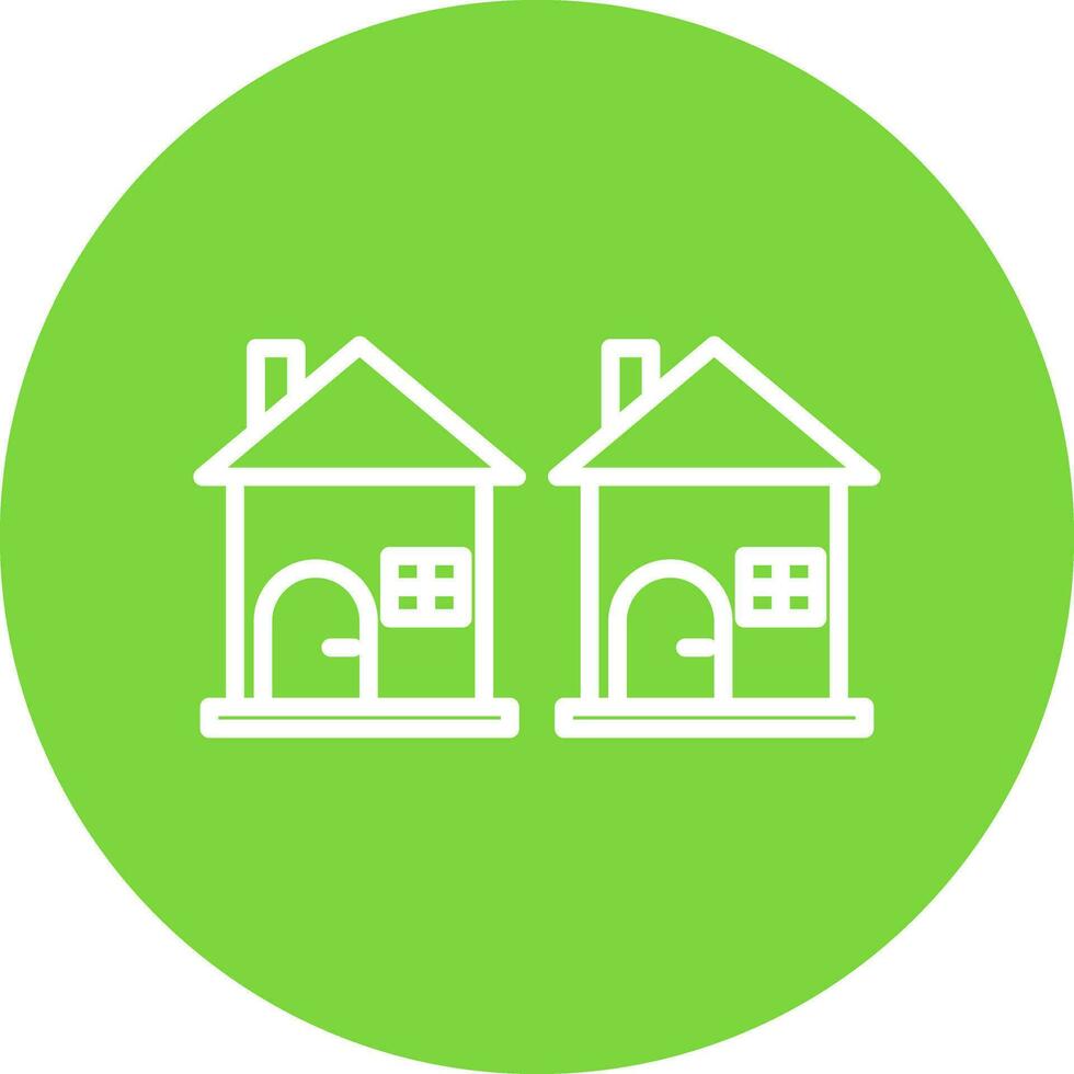 Houses Vector Icon Design