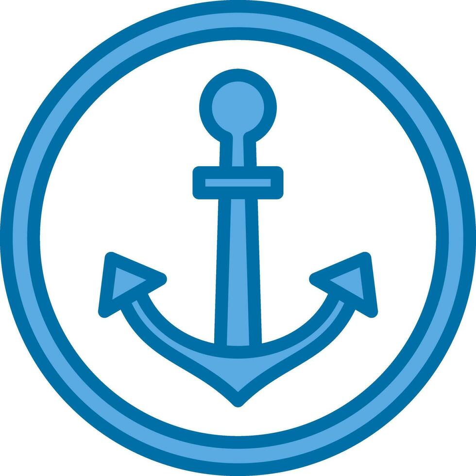 Anchor Vector Icon Design