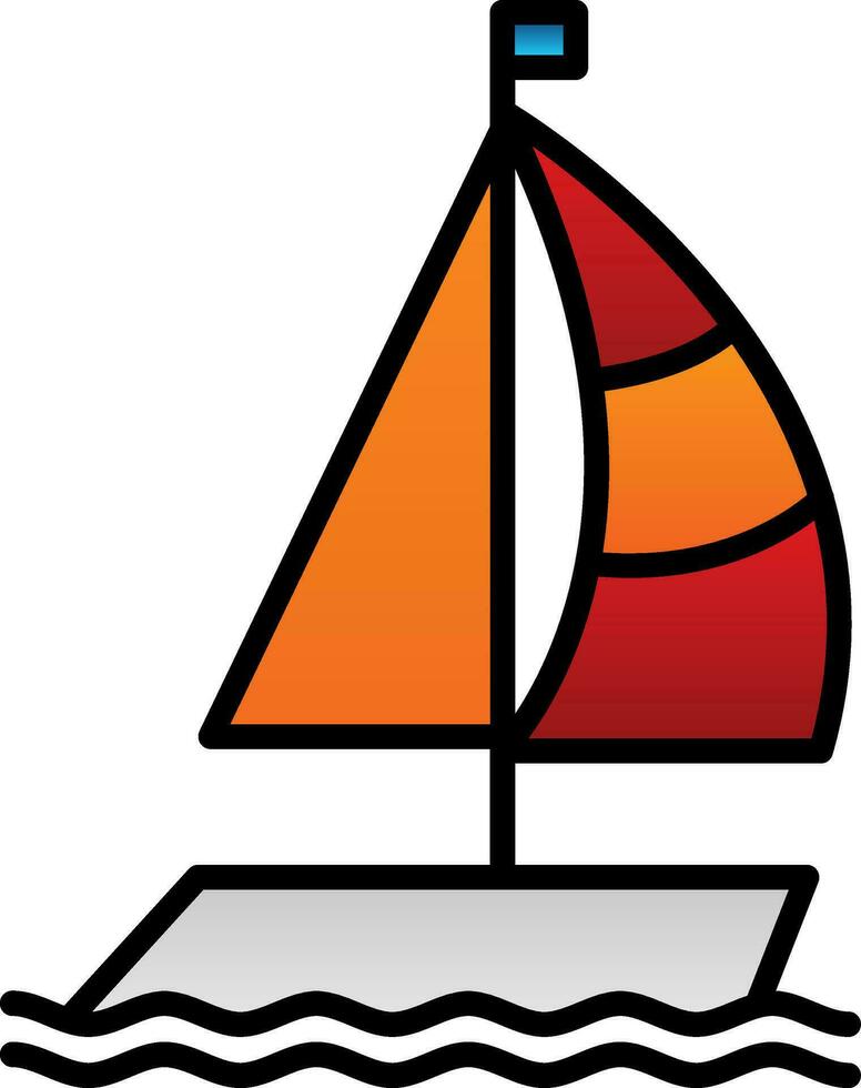 Boat Vector Icon Design