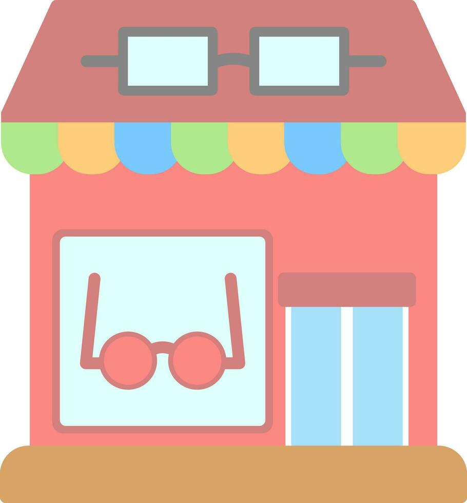 Optical shop Vector Icon Design