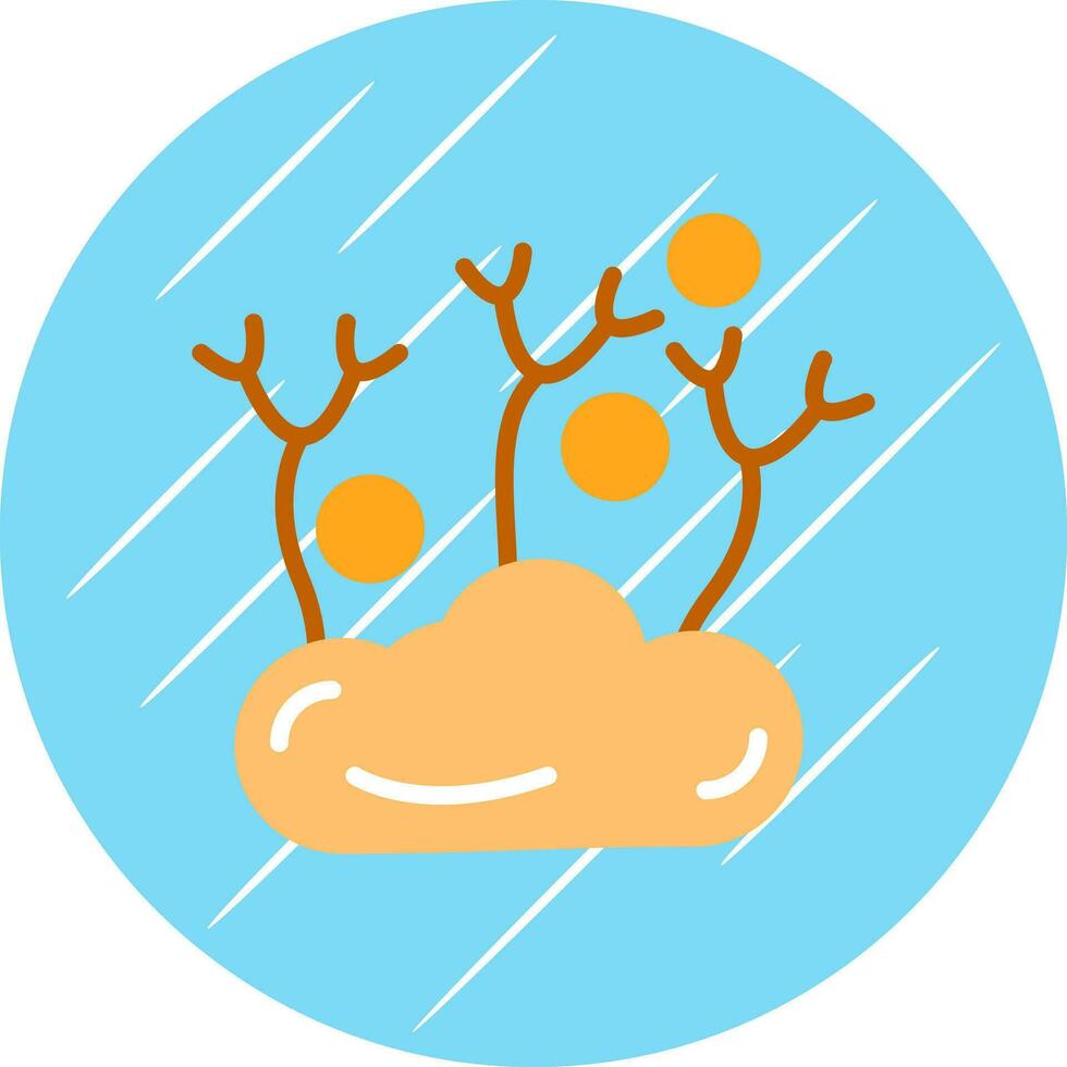 Algae Vector Icon Design