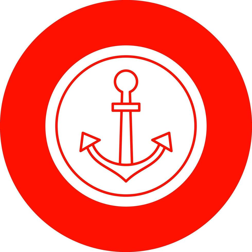 Anchor Vector Icon Design