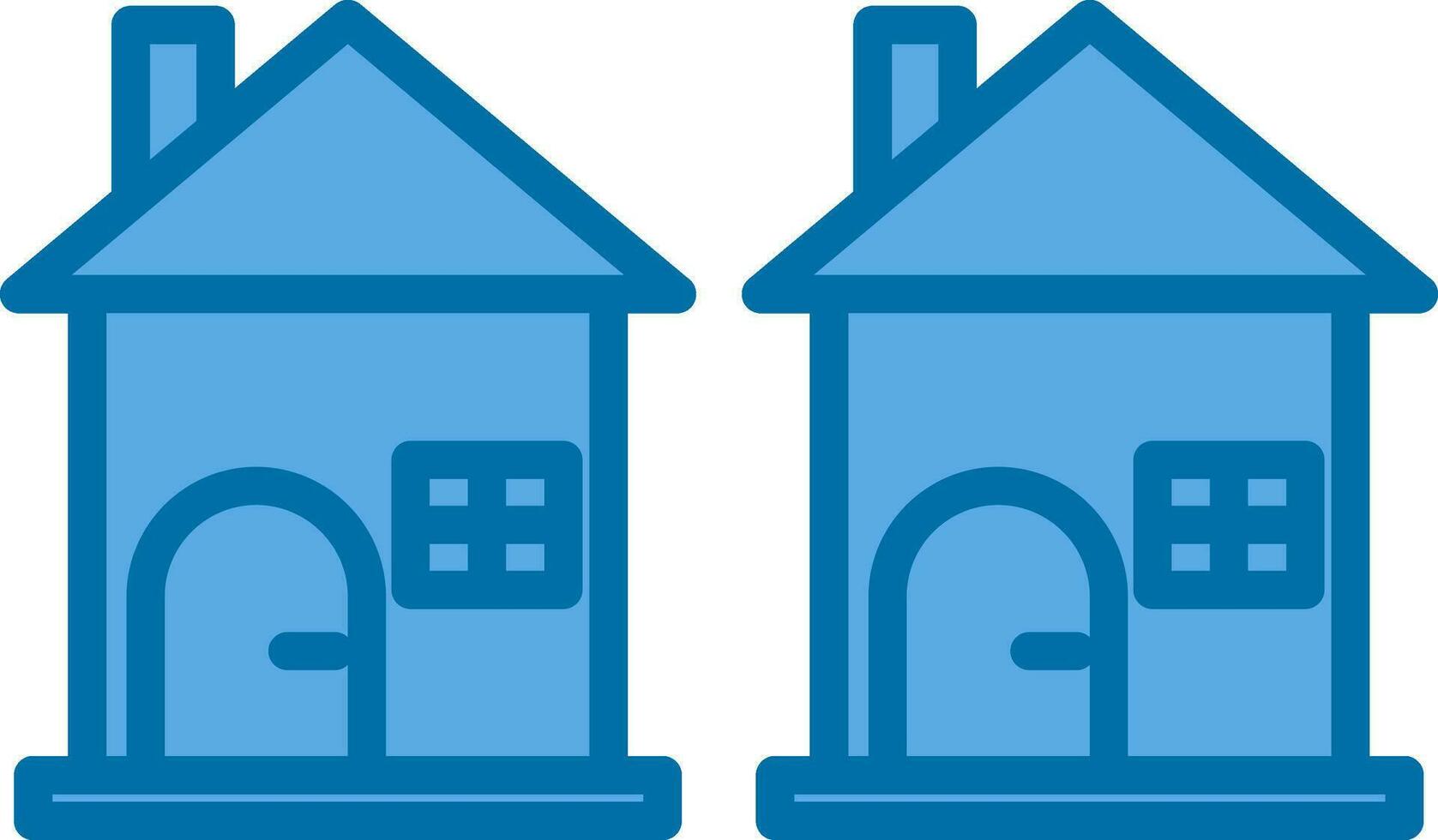 Houses Vector Icon Design
