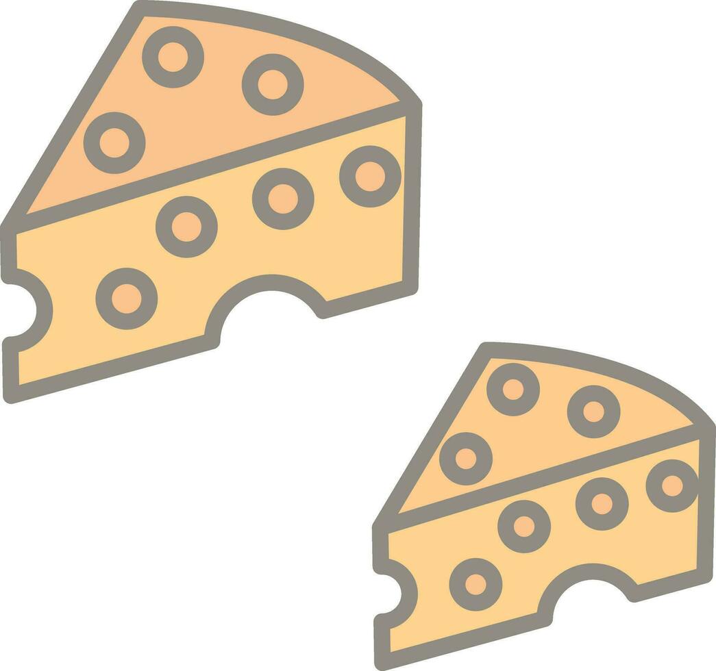 Cheese Vector Icon Design