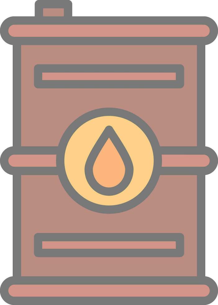 Oil Vector Icon Design