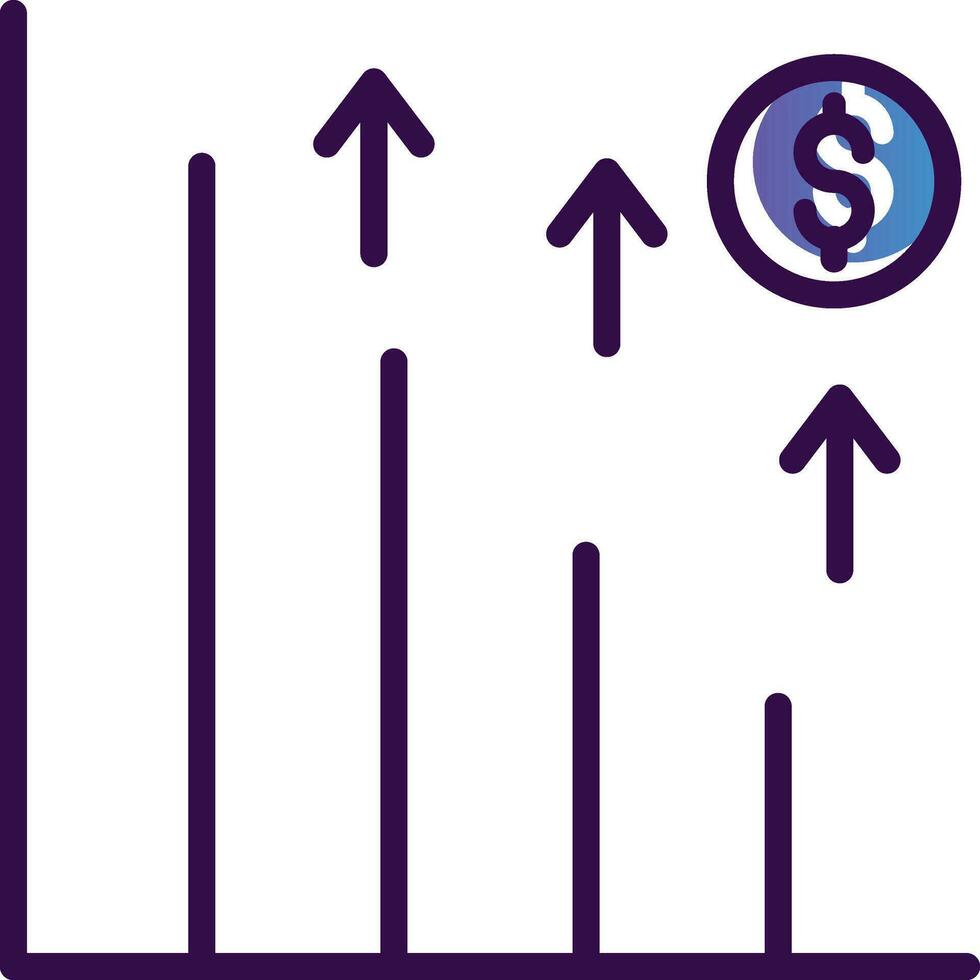 Growth Vector Icon Design