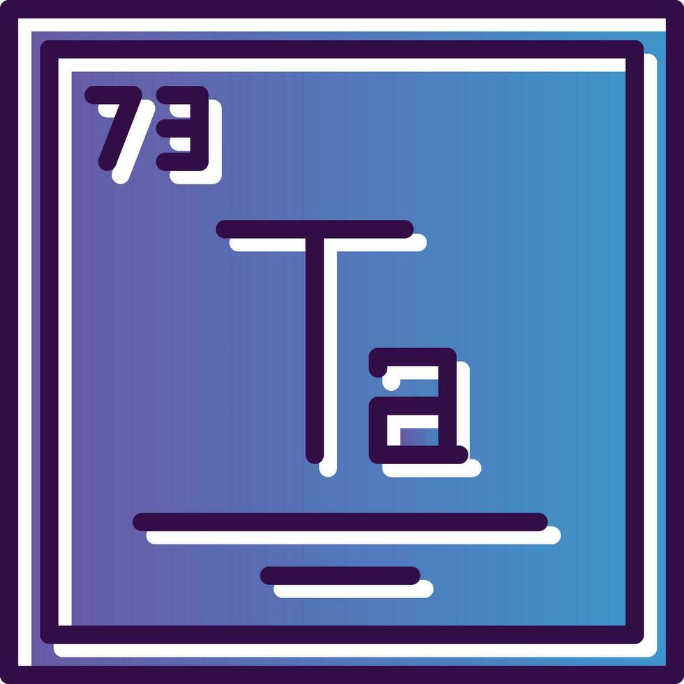 Tantalum Vector Icon Design