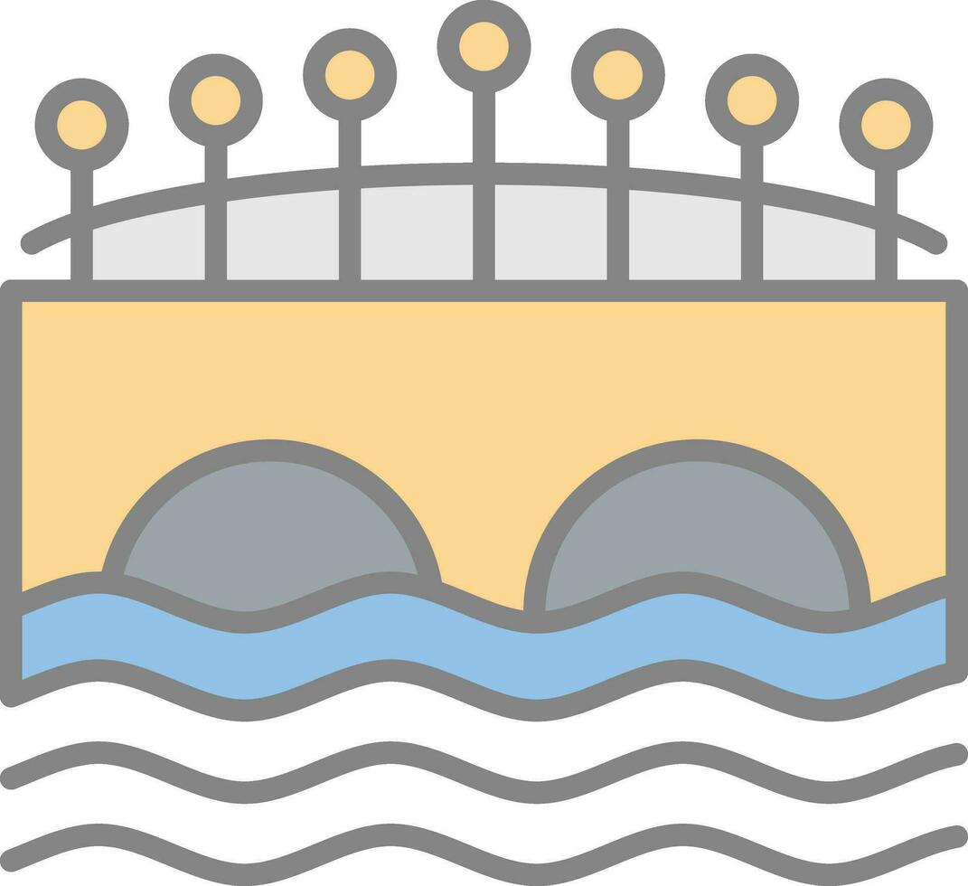 Canal Vector Icon Design
