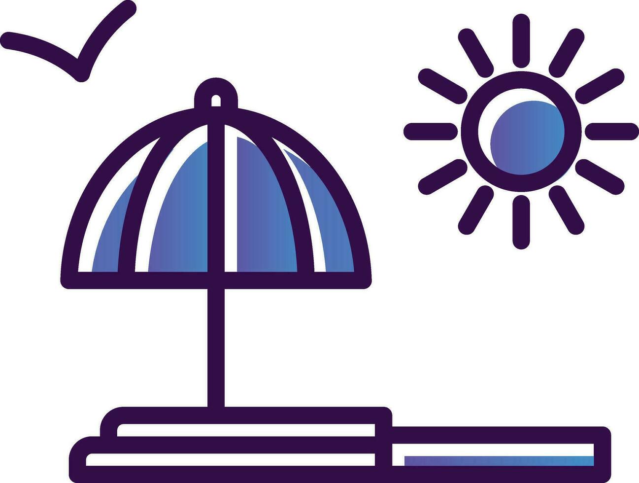 Beach Vector Icon Design