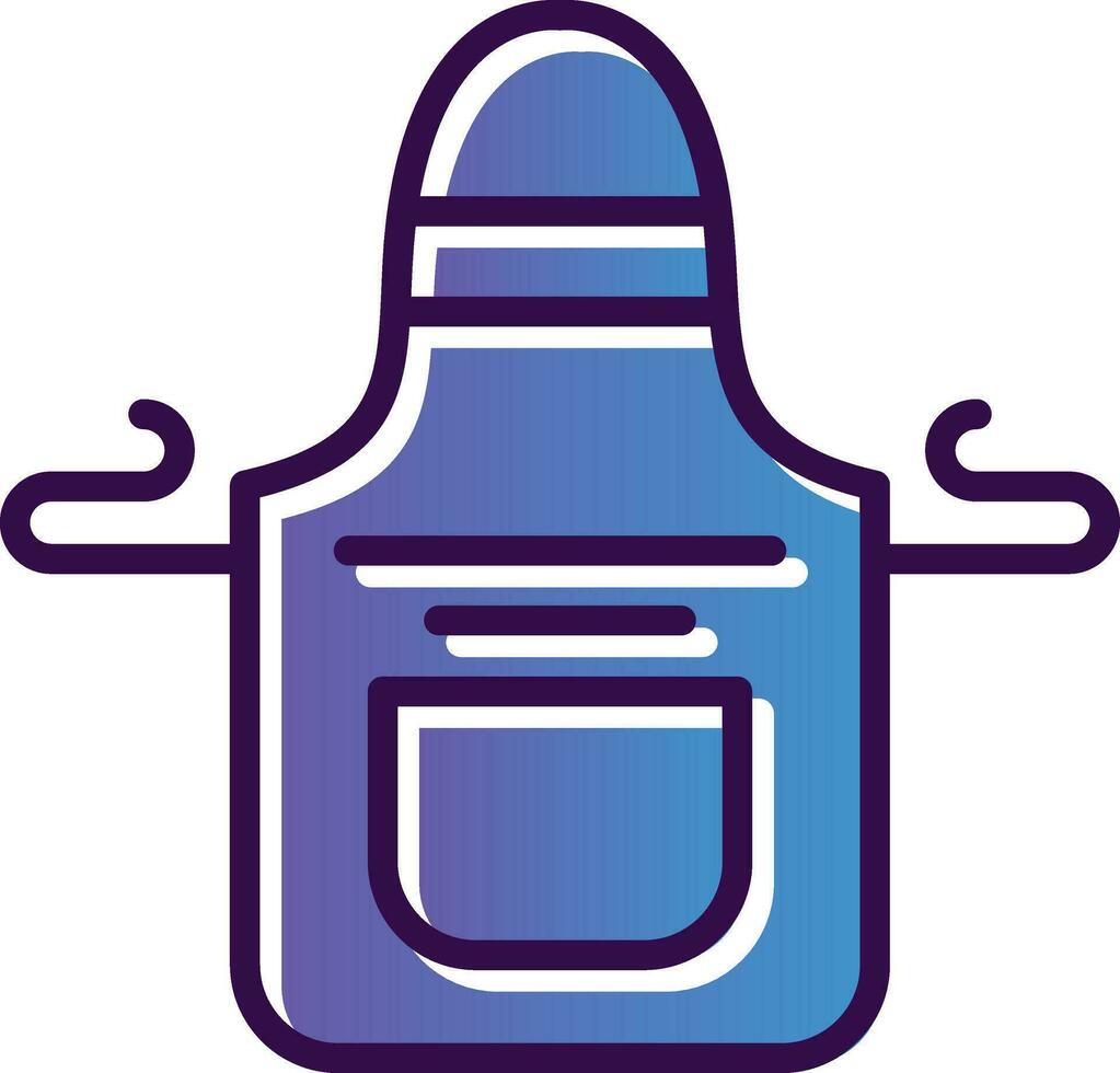 Apron Vector Icon Design