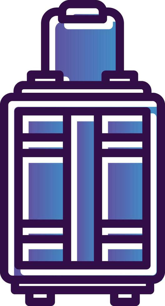 Luggage Vector Icon Design