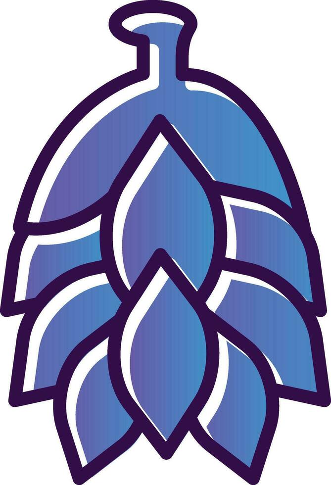 Hop Vector Icon Design