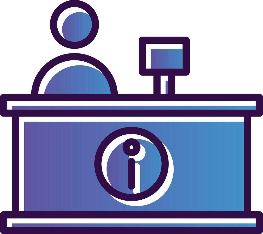 Reception Vector Icon Design